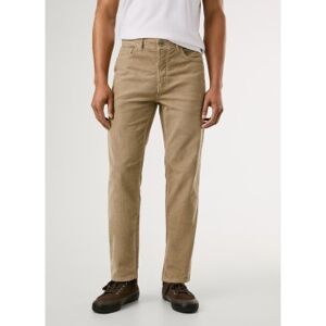 Pepe Jeans für Herren. PM2100016 Brauner Cord 5 Taschen Schlanke Hose (40), Lässig, Baumwolle Pepe Jeans für Herren. PM2100016 Brauner Cord 5 Taschen Schlanke Hose (40), Lässig, Baumwolle