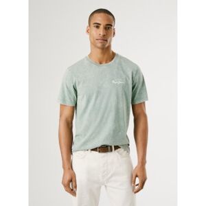Pepe Jeans für Herren. PM509960 Terell T-shirt grün (XS), Lässig, Baumwolle, Kurzarm Pepe Jeans für Herren. PM509960 Terell T-shirt grün (XS), Lässig, Baumwolle, Kurzarm