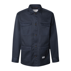 Pepe Jeans für Herren. PM3090822 Channon marineblaues Hemd (L), Lässig, Baumwolle, Langarm Pepe Jeans für Herren. PM3090822 Channon marineblaues Hemd (L), Lässig, Baumwolle, Langarm