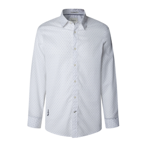 Pepe Jeans für Herren. PM3090837 Hemd Craig weiß (XL), Lässig, Baumwolle, Langarm Pepe Jeans für Herren. PM3090837 Hemd Craig weiß (XL), Lässig, Baumwolle, Langarm