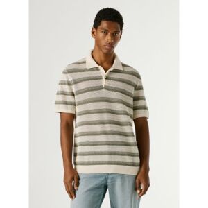 Pepe Jeans für Herren. PM7000060 Florian grünes Poloshirt (M), Lässig, Baumwolle, Kurzarm Pepe Jeans für Herren. PM7000060 Florian grünes Poloshirt (M), Lässig, Baumwolle, Kurzarm