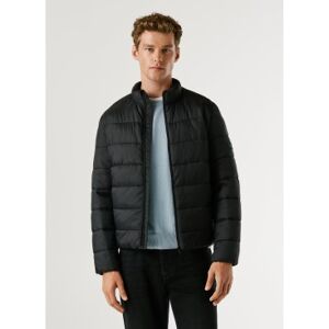 Pepe Jeans für Herren. PM4027171 Schwarze Puff-Duffle-Jacke (M), Lässig, Polyamid, Langarm Pepe Jeans für Herren. PM4027171 Schwarze Puff-Duffle-Jacke (M), Lässig, Polyamid, Langarm