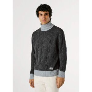 Pepe Jeans für Herren. PM7000027 Purcel Pullover grau (M), Lässig, Polyester Pepe Jeans für Herren. PM7000027 Purcel Pullover grau (M), Lässig, Polyester