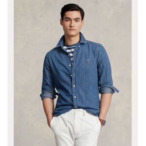 Polo Ralph Lauren für Herren. 710548539001 Hemd 710548539001 denim blue (S), Blau, Lässig, Baumwolle, Langarm Polo Ralph Lauren für Herren. 710548539001 Hemd 710548539001 denim blue (S), Blau, Lässig, Baumwolle, Langarm