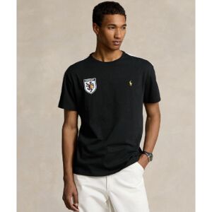 Polo Ralph Lauren für Herren. 710944678001 Classic Fit T-shirt Germany schwarz (L), Lässig, Baumwolle, Kurzarm Polo Ralph Lauren für Herren. 710944678001 Classic Fit T-shirt Germany schwarz (L), Lässig, Baumwolle, Kurzarm