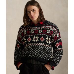 Polo Ralph Lauren für Herren. 710982258001 Kaschmir-Pullover mit schwarzen Schneeflocken (S), Lässig, Mehrfarbig, Cachemir Polo Ralph Lauren für Herren. 710982258001 Kaschmir-Pullover mit schwarzen Schneeflocken (S), Lässig, Mehrfarbig, Cachemir
