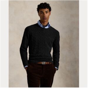 Polo Ralph Lauren für Herren. 710876762013 Dunkelgrauer Pullover aus Wolle und Kaschmir, überkreuzt gestrickt (S), Lässig Polo Ralph Lauren für Herren. 710876762013 Dunkelgrauer Pullover aus Wolle und Kaschmir, überkreuzt gestrickt (S), Lässig