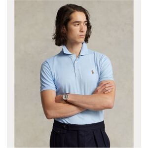 Polo Ralph Lauren für Herren. 710713130005 Custom Slim Fit Poloshirt blau (S), Lässig, Baumwolle, Kurzarm Polo Ralph Lauren für Herren. 710713130005 Custom Slim Fit Poloshirt blau (S), Lässig, Baumwolle, Kurzarm