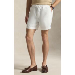 Polo Ralph Lauren für Herren. 710P08205501 Weiße Leinenshorts (L), Lässig Polo Ralph Lauren für Herren. 710P08205501 Weiße Leinenshorts (L), Lässig