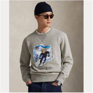 Polo Ralph Lauren für Herren. 710B13911001 Sweatshirt Polo Bär Fleece grau (L), Lässig, Baumwolle Polo Ralph Lauren für Herren. 710B13911001 Sweatshirt Polo Bär Fleece grau (L), Lässig, Baumwolle