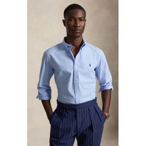 Polo Ralph Lauren für Herren. 710929349009 Blaues Custom Fit Hemd aus elastischem Popeline (XL), Lässig, Baumwolle, Langarm Polo Ralph Lauren für Herren. 710929349009 Blaues Custom Fit Hemd aus elastischem Popeline (XL), Lässig, Baumwolle, Langarm