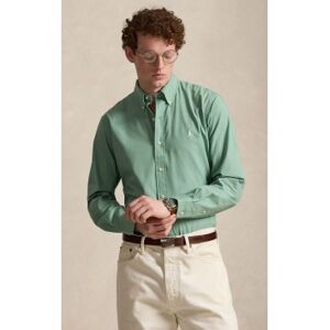 Polo Ralph Lauren für Herren. 710929349504 Grünes Custom-Fit-Hemd aus elastischem Popeline (M), Lässig, Baumwolle, Langarm Polo Ralph Lauren für Herren. 710929349504 Grünes Custom-Fit-Hemd aus elastischem Popeline (M), Lässig, Baumwolle, Langarm