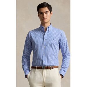 Polo Ralph Lauren für Herren. 710929346001 Popelin- und Stretch-Hemd Custom Fit blau (S), Lässig, Baumwolle, Langarm Polo Ralph Lauren für Herren. 710929346001 Popelin- und Stretch-Hemd Custom Fit blau (S), Lässig, Baumwolle, Langarm