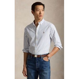 Polo Ralph Lauren für Herren. 710944615001 Slim Fit Oxford-Hemd mit Streifen hellblau (XS), Lässig, Baumwolle, Langarm Polo Ralph Lauren für Herren. 710944615001 Slim Fit Oxford-Hemd mit Streifen hellblau (XS), Lässig, Baumwolle, Langarm