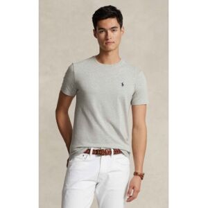 Polo Ralph Lauren für Herren. 710680785002 Custom Slim Fit Strick-T-Shirt grau (3XL), Lässig, Baumwolle, Kurzarm Polo Ralph Lauren für Herren. 710680785002 Custom Slim Fit Strick-T-Shirt grau (3XL), Lässig, Baumwolle, Kurzarm
