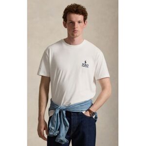 Polo Ralph Lauren für Herren. 710981136001 Klassisches weißes Jersey-Strick-T-Shirt mit klassischer Passform (XS), Lässig, Baumwolle, Kurzar Polo Ralph Lauren für Herren. 710981136001 Klassisches weißes Jersey-Strick-T-Shirt mit klassischer Passform (XS), Lässig, Baumwolle, Kurzar