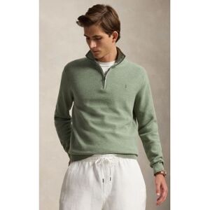 Polo Ralph Lauren für Herren. 710B18060006 Grüner Pullover aus Pikee-Strick und Baumwolle (XS), Lässig Polo Ralph Lauren für Herren. 710B18060006 Grüner Pullover aus Pikee-Strick und Baumwolle (XS), Lässig