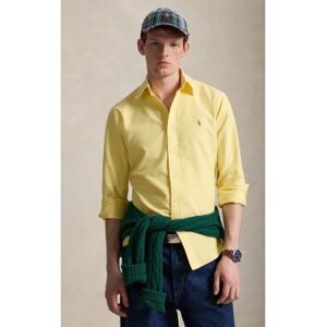 Polo Ralph Lauren für Herren. 710805562003 Das ikonische gelbe Oxford-Hemd (XL), Lässig, Baumwolle, Langarm Polo Ralph Lauren für Herren. 710805562003 Das ikonische gelbe Oxford-Hemd (XL), Lässig, Baumwolle, Langarm