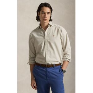 Polo Ralph Lauren für Herren. 710805562501 Das ikonische beige Oxford-Hemd (XS), Lässig, Baumwolle, Langarm Polo Ralph Lauren für Herren. 710805562501 Das ikonische beige Oxford-Hemd (XS), Lässig, Baumwolle, Langarm
