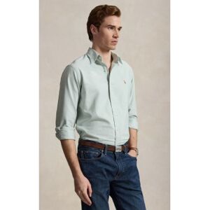 Polo Ralph Lauren für Herren. 710805562504 Das ikonische hellgrüne Oxford-Hemd (XS), Lässig, Baumwolle, Langarm Polo Ralph Lauren für Herren. 710805562504 Das ikonische hellgrüne Oxford-Hemd (XS), Lässig, Baumwolle, Langarm