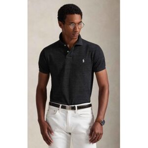 Polo Ralph Lauren für Herren. 710536856031 Slim-Fit Piqué-Poloshirt schwarz (XXL), Lässig, Baumwolle, Kurzarm Polo Ralph Lauren für Herren. 710536856031 Slim-Fit Piqué-Poloshirt schwarz (XXL), Lässig, Baumwolle, Kurzarm