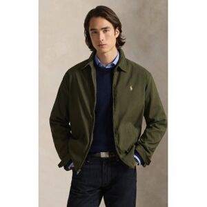 Polo Ralph Lauren für Herren. 710940744003 Jacke mit doppeltem Zwickel aus dunkelgrünem Twill (S), Lässig, Polyester Polo Ralph Lauren für Herren. 710940744003 Jacke mit doppeltem Zwickel aus dunkelgrünem Twill (S), Lässig, Polyester