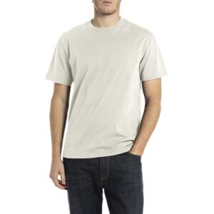 Replay für Herren. M3284.000.22662 Open End Dry Hand T-shirt beige (M), Lässig, Baumwolle, Kurzarm Replay für Herren. M3284.000.22662 Open End Dry Hand T-shirt beige (M), Lässig, Baumwolle, Kurzarm