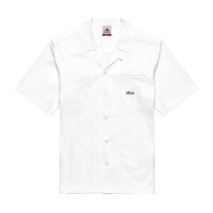 Robe di Kappa für Herren. 631372W Aousja Hemd weiß (M), Baumwolle, Kurzarm Robe di Kappa für Herren. 631372W Aousja Hemd weiß (M), Baumwolle, Kurzarm