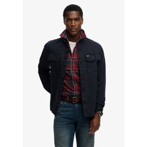 Superdry für Herren. M4011127A Hemd 2 Pocket navy (L), Lässig, Baumwolle, Langarm, Marine Superdry für Herren. M4011127A Hemd 2 Pocket navy (L), Lässig, Baumwolle, Langarm, Marine