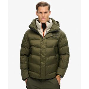 Superdry für Herren. MS110175A Ski Sport Puffermantel grün (L), Lässig, Recyceltes Nylon Superdry für Herren. MS110175A Ski Sport Puffermantel grün (L), Lässig, Recyceltes Nylon