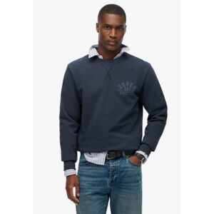 Superdry für Herren. M2014090A Sportliches blaues Trikot (XL), Lässig, Baumwolle Superdry für Herren. M2014090A Sportliches blaues Trikot (XL), Lässig, Baumwolle