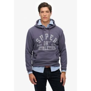 Superdry für Herren. M2014091A Athletic Ess Sweatshirt blau (S), Lässig, Polyester Superdry für Herren. M2014091A Athletic Ess Sweatshirt blau (S), Lässig, Polyester