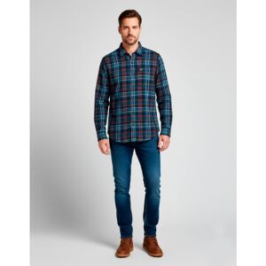 Superdry für Herren. M4011047A Holzfällerhemd navy (S), Lässig, Baumwolle, Langarm, Marine Superdry für Herren. M4011047A Holzfällerhemd navy (S), Lässig, Baumwolle, Langarm, Marine