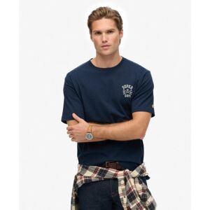 Superdry für Herren. M1012283A Athletic Club navy T-Shirt (L), Lässig, Baumwolle, Kurzarm, Marine Superdry für Herren. M1012283A Athletic Club navy T-Shirt (L), Lässig, Baumwolle, Kurzarm, Marine