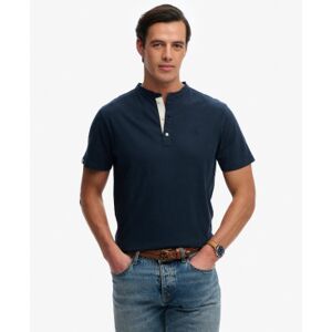 Superdry für Herren. M6010937A T-Shirt Classic Grandad navy (M), Lässig, Baumwolle, Kurzarm, Marine Superdry für Herren. M6010937A T-Shirt Classic Grandad navy (M), Lässig, Baumwolle, Kurzarm, Marine