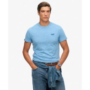 Superdry für Herren. M1011245A Unverzichtbares T-shirt blau (L), Lässig, Baumwolle, Kurzarm Superdry für Herren. M1011245A Unverzichtbares T-shirt blau (L), Lässig, Baumwolle, Kurzarm