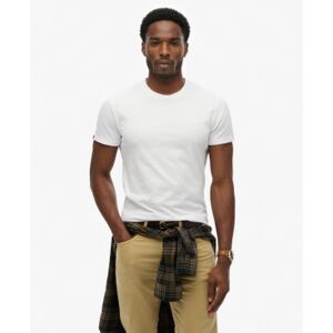 Superdry für Herren. M1011245A Essential Logo-T-Shirt weiß (XXL), Lässig, Baumwolle, Kurzarm Superdry für Herren. M1011245A Essential Logo-T-Shirt weiß (XXL), Lässig, Baumwolle, Kurzarm