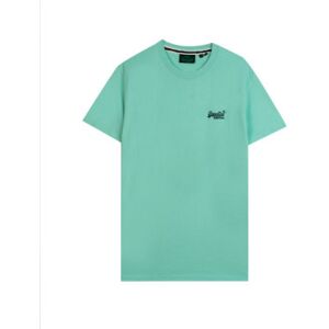Superdry für Herren. M1011245A Essential Logo T-shirt grün. türkis (S), Lässig, Kurzarm, Bio-Baumwolle, Nachhaltig Superdry für Herren. M1011245A Essential Logo T-shirt grün. türkis (S), Lässig, Kurzarm, Bio-Baumwolle, Nachhaltig