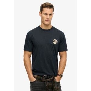 Superdry für Herren. M1012210A Merchant Store Grafik-T-Shirt navy (L), Lässig, Baumwolle, Kurzarm, Marine Superdry für Herren. M1012210A Merchant Store Grafik-T-Shirt navy (L), Lässig, Baumwolle, Kurzarm, Marine