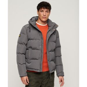 Superdry für Herren. M5011743A Everest grau wattierte Kapuzenjacke mit Kapuze (L), Lässig, Polyester, Langarm Superdry für Herren. M5011743A Everest grau wattierte Kapuzenjacke mit Kapuze (L), Lässig, Polyester, Langarm