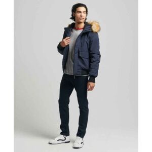 Superdry für Herren. M5011113A Bomberjacke Everest navy (L), Lässig, Polyester, Langarm, Marine Superdry für Herren. M5011113A Bomberjacke Everest navy (L), Lässig, Polyester, Langarm, Marine