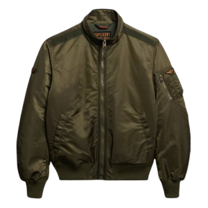 Superdry für Herren. M5012356A Bomberjacke grün (L), Lässig, Polyamid Superdry für Herren. M5012356A Bomberjacke grün (L), Lässig, Polyamid