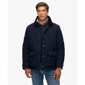 Superdry für Herren. M5012270A Gesteppte Estate Coach Jacke navy (S), Lässig, Recyceltes Polyester, Nachhaltig, Marine Superdry für Herren. M5012270A Gesteppte Estate Coach Jacke navy (S), Lässig, Recyceltes Polyester, Nachhaltig, Marine