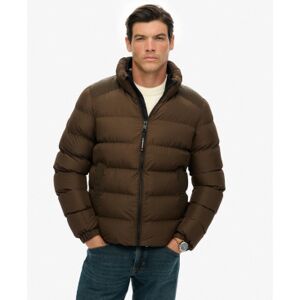 Superdry für Herren. M5012287A Sport-Pufferjacke braun (M), Lässig, Polyester Superdry für Herren. M5012287A Sport-Pufferjacke braun (M), Lässig, Polyester