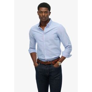 Superdry für Herren. M4011037A Klassisches Oxford-Hemd dunkelblau (M), Lässig, Baumwolle, Langarm Superdry für Herren. M4011037A Klassisches Oxford-Hemd dunkelblau (M), Lässig, Baumwolle, Langarm