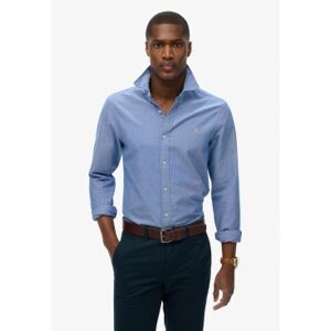 Superdry für Herren. M4011037A Classic Oxford L/S Hemd blau (M), Lässig, Baumwolle, Langarm Superdry für Herren. M4011037A Classic Oxford L/S Hemd blau (M), Lässig, Baumwolle, Langarm