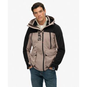 Superdry für Herren. M5012240A Jacke Block beige (S), Lässig, Polyester Superdry für Herren. M5012240A Jacke Block beige (S), Lässig, Polyester