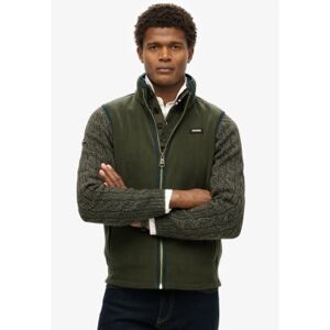 Superdry für Herren. M5012157A Estate Fleece-Weste grün (M), Lässig, Recyceltes Polyester, Nachhaltig Superdry für Herren. M5012157A Estate Fleece-Weste grün (M), Lässig, Recyceltes Polyester, Nachhaltig
