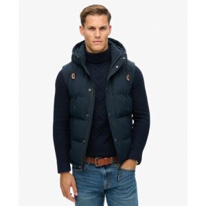 Superdry für Herren. M5011708A Everest Pufferweste navy (M), Lässig, Polyester, Marine Superdry für Herren. M5011708A Everest Pufferweste navy (M), Lässig, Polyester, Marine