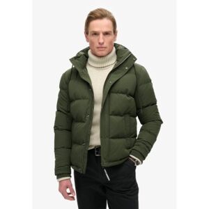 Superdry für Herren. M5011743A Everest Steppjacke mit Kapuze grün (M), Lässig, Recyceltes Polyester, Nachhaltig Superdry für Herren. M5011743A Everest Steppjacke mit Kapuze grün (M), Lässig, Recyceltes Polyester, Nachhaltig